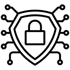 digital security system icon