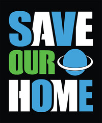 Earth Day T-Shirt Design.