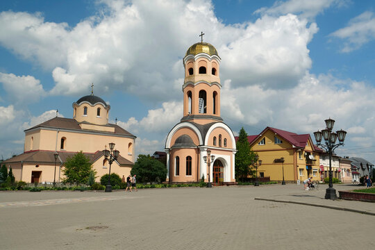 Church of the Nativity of Christ in Halych town, western Ukraine