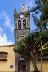 Church and former convent of St Augustine, now a historical museum. San Cristóbal de La Laguna,...