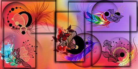 Aesthetically pleasing colorful desktop wallpapers/Designs