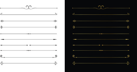 new ornamental line dividers collection