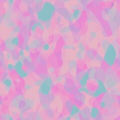 Abstract seamless background with dots, pattern with a pastel color palette, generative ai