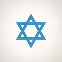 Symbol from the flag of Israel