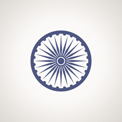 Symbol from the flag of India