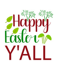 Obraz premium Happy Easter Svg, Happy Easter Design, Happy Easter Day Shirt,Easter Day Shirts,Cute Easter Shirts