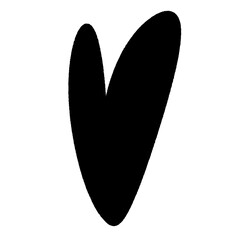 png love heart doodle element 