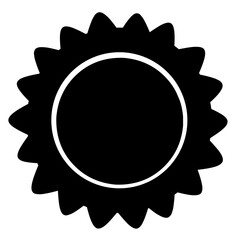 Vector Doodle Sun, Set of Hand Drawn Funny Icons