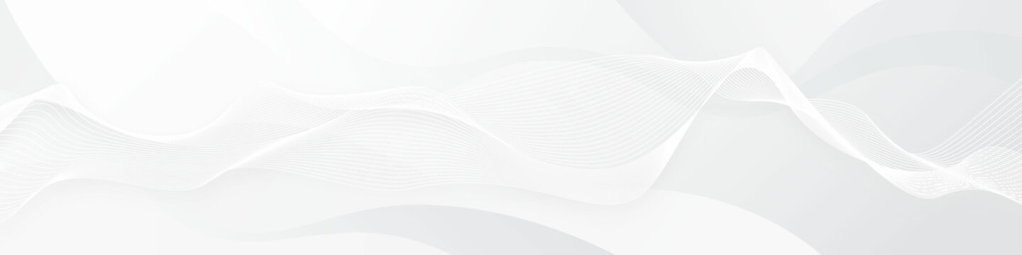 abstract white lines background for linkedin cover image
