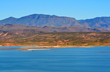 Blue Skies Roosevelt Lake Arizona