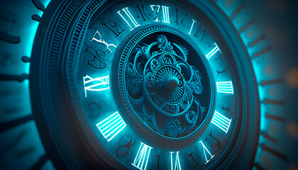 Chrono Portals: Time Travel through Strange Clock Faces and Symbols