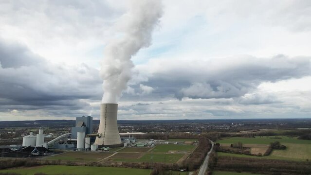 Steinkohlekraftwerk Datteln 4 / Stromerzeugung mit dem Auslaufmodell