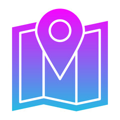 Navigation Glyph Gradient Icon