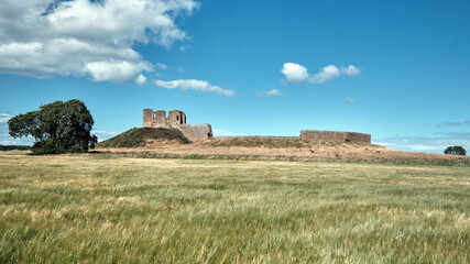 Historic Ruins of Duffus Castle, Moray, Scotland