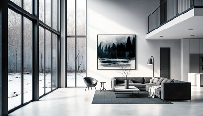 Luxury Interior - Livingroom - Generative AI
