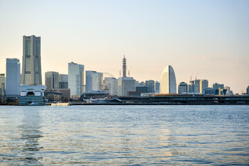 Fototapeta na wymiar Yokohama Minatomirai Kanagawa Japan