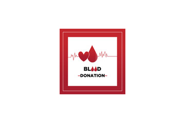 Blood donation illustration