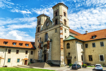 The Benedictine Abbey in Tyniec, Krakow, Poland.