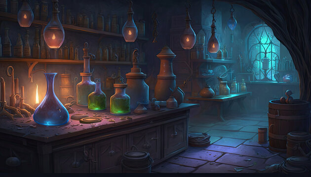 Environment Concept Art for RPG (Generative AI)