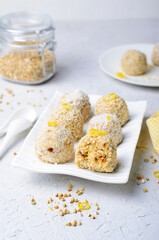 Green Buckwheat Raw Vegan Candies, Energy Bites