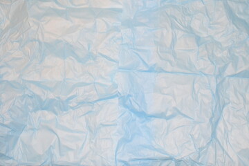 Blue Tissue Paper Texture Background