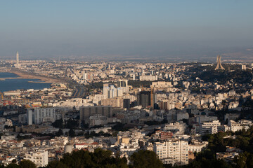 Landscape of Algiers city