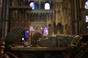 Fototapeta na wymiar Canterbury Cathedral -Kent - England - UK