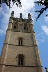 Fototapeta na wymiar Magdalen Chapel - view from high street - Oxford - Oxfordshire - England - UK