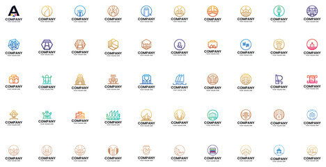 50 Creative Vector Logos collections for Startups