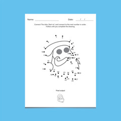 Santa Claus Connecting Dots