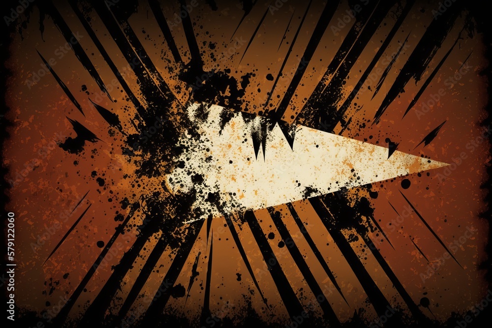 Poster the ultimate grunge texture background to add a raw edge to your design - generative ai