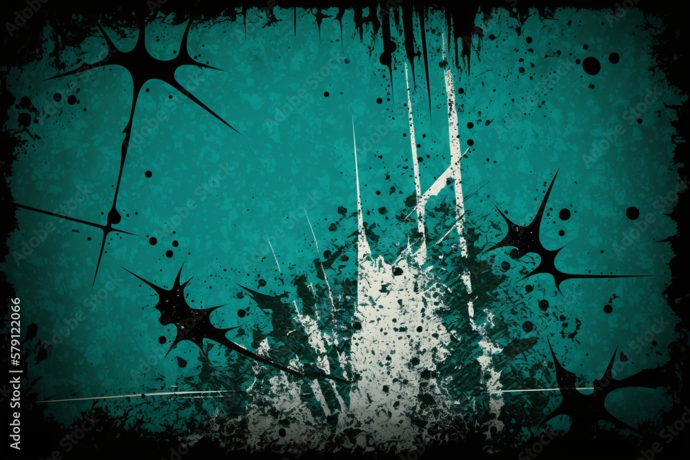 Poster make a statement with the gritty and scratched-up texture of this grunge background - generative ai