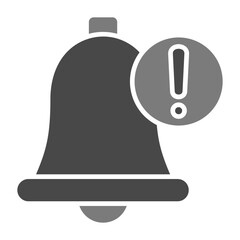 Notification Greyscale Glyph Icon