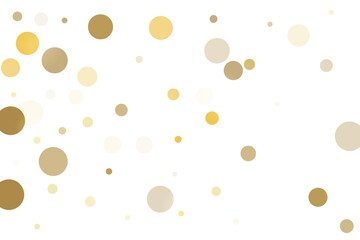 Gold glitter confetti, great design for any purpose. Party decor.