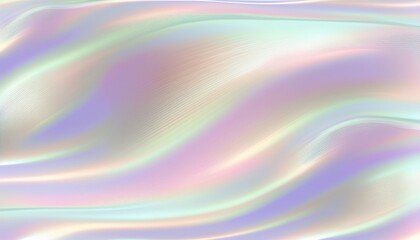 Horizontal abstract pastel holographic texture background