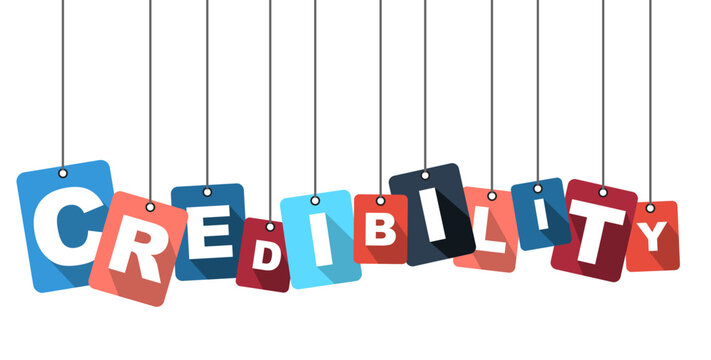 vector illustration background credibility