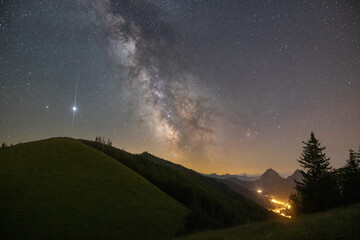 Milky Way in Switzerland © Andy