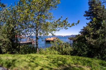 Seattle seen from Jack Block Park