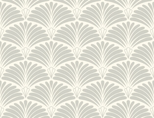 Modern art deco seamless pattern. Trendy abstract texture. Vector geometric background.