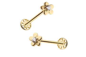 piercing earrings gold silver ideas white key isolated lock old security metal white keys antique door