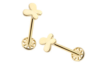 piercing earrings gold silver ideas white key isolated lock old security metal white keys antique door
