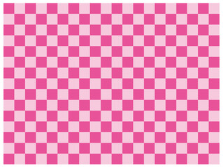 Fototapeta premium 格子柄・ピンク