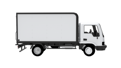 truck isolated on white background