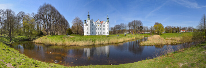 Panorama Schloss Ahrensburg aus dem 16. Jahrhundert