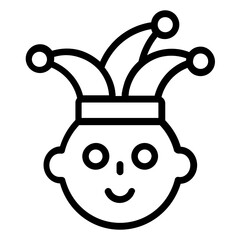 mobile, emoji, vector, icon, face, calendar, date, happy, humor, carnival, circus, joker, hat, box, fun, gift, liar, cartoon, clown, decoration, easter, christmas, purim, amusement, mouse, rat, toy, b