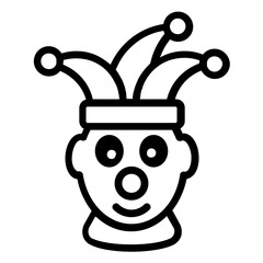 mobile, emoji, vector, icon, face, calendar, date, happy, humor, carnival, circus, joker, hat, box, fun, gift, liar, cartoon, clown, decoration, easter, christmas, purim, amusement, mouse, rat, toy, b