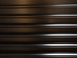 textura de pared muro metal aluminio negro puerta lineas horizontales paisaje division biombo 2