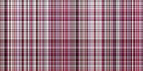 Viva magenta tartan seamless border. Gingham plaid kitchen cloth in color of the year 2023. Gingham trim. 