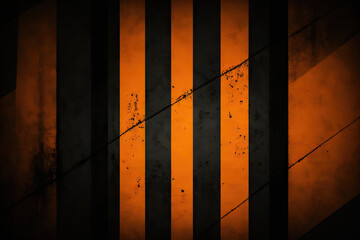 Black and Orange Grunge Background Texture - Black and Orange Grunge Backgrounds Series - Grunge Wallpaper created with Generative AI technology