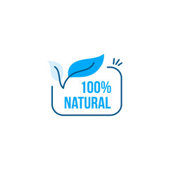 100% natural vector line icon.